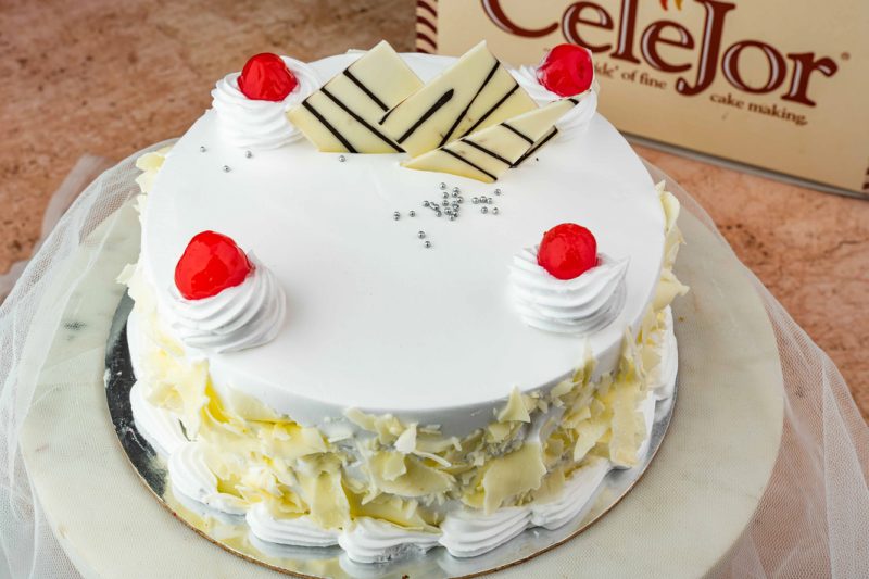 White Forest Cake