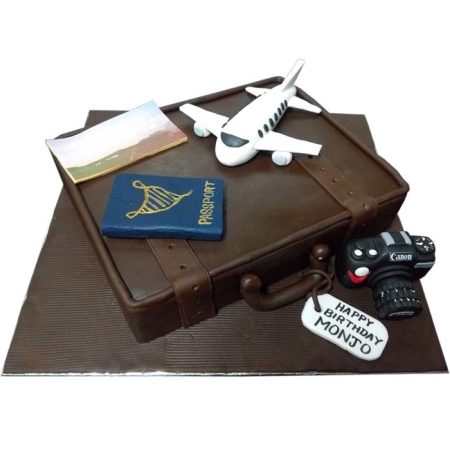 Fondant Travel Cake (FTH-3013)