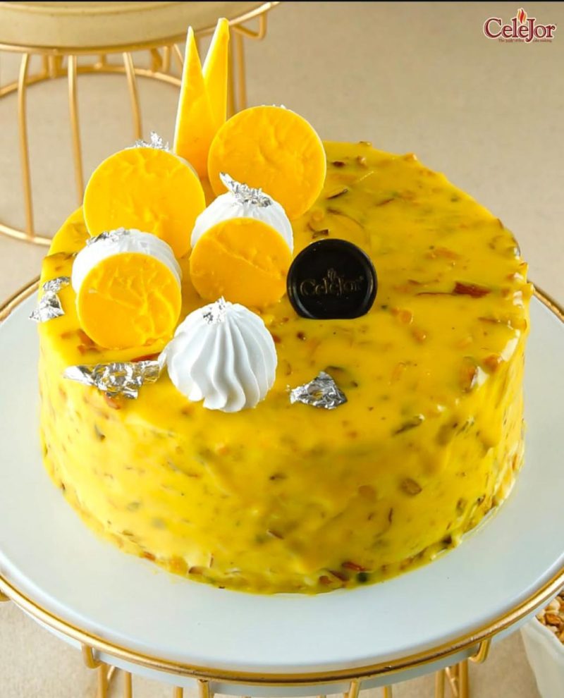 Kesar Malai Cake