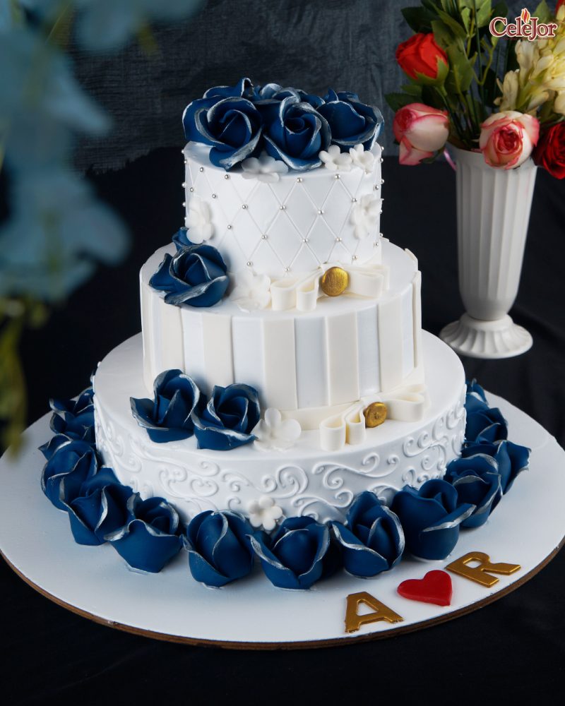 Flower Theme Cake (WD-1006)