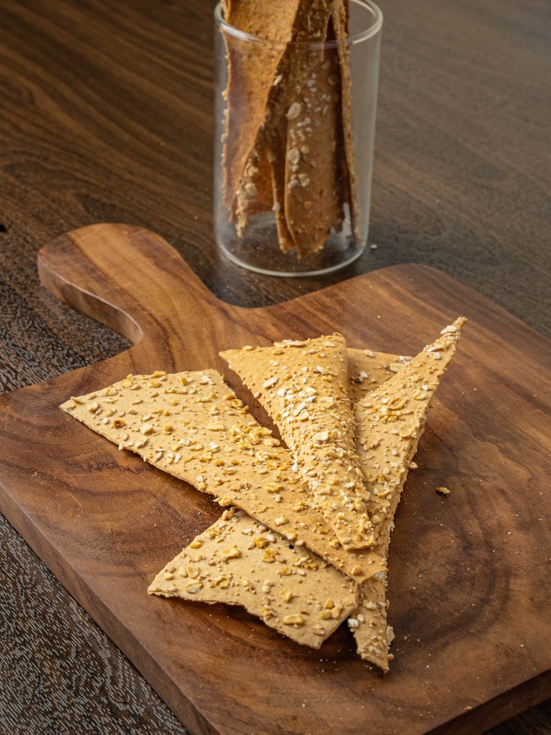 Whole Wheat Garlic Lavache (Eggless) 100gm