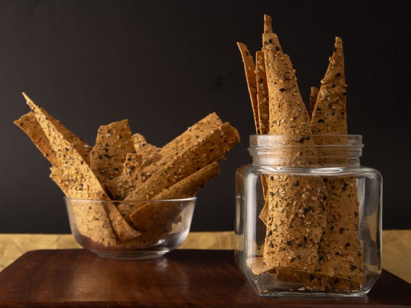 Whole Wheat Herb Lavache (Eggless) 100gm