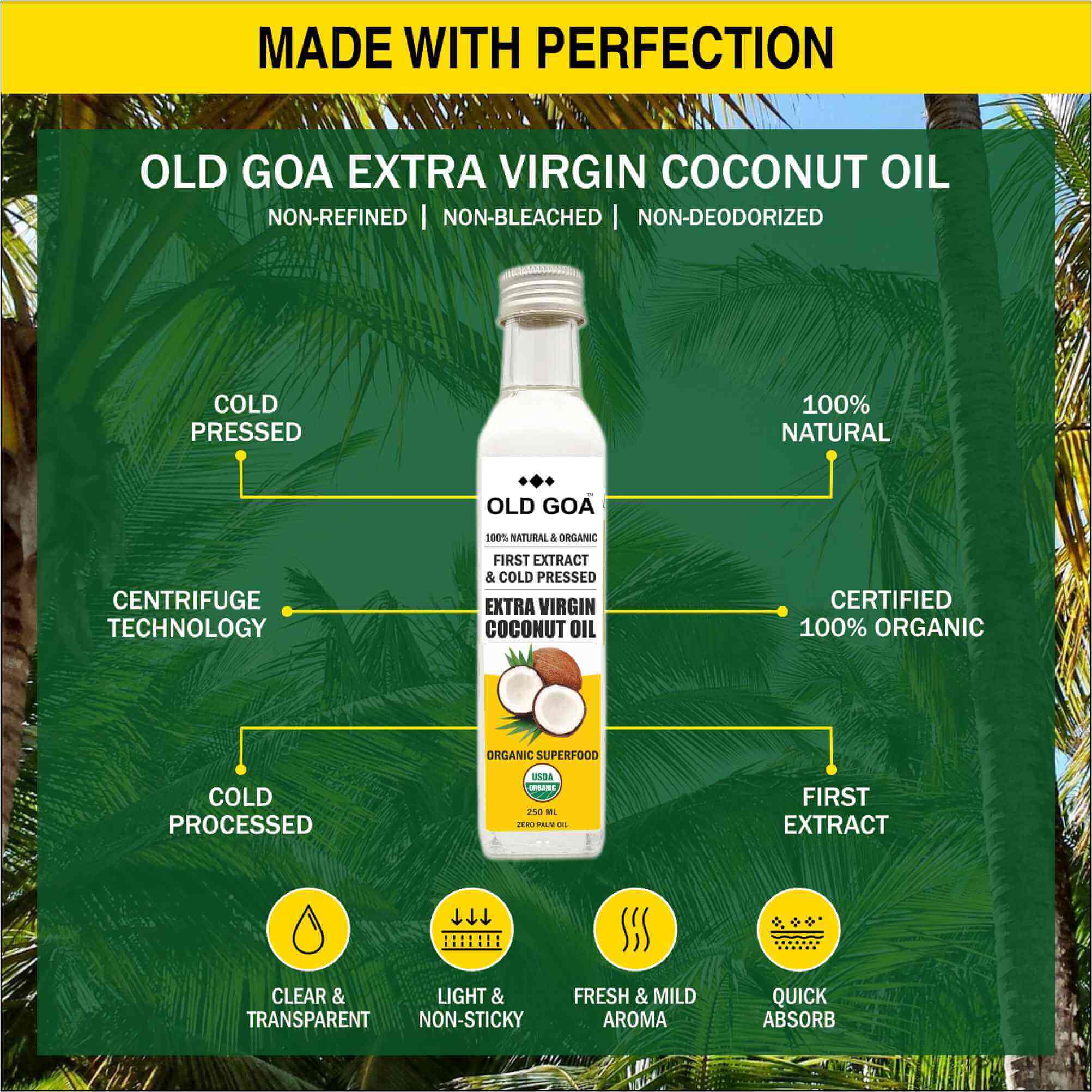 Virgin coconut oil